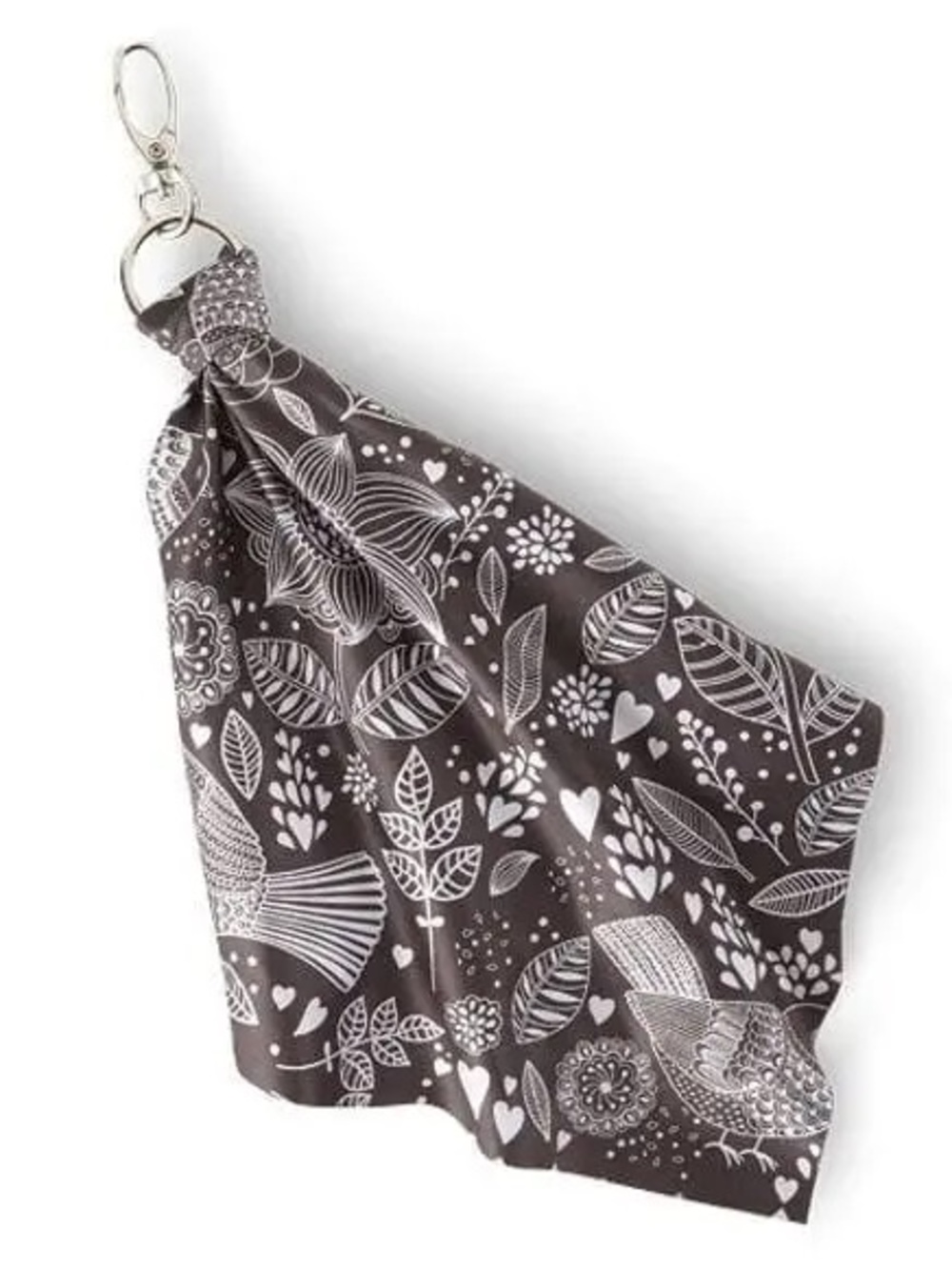 Brown Floral Norwex Optic Scarf